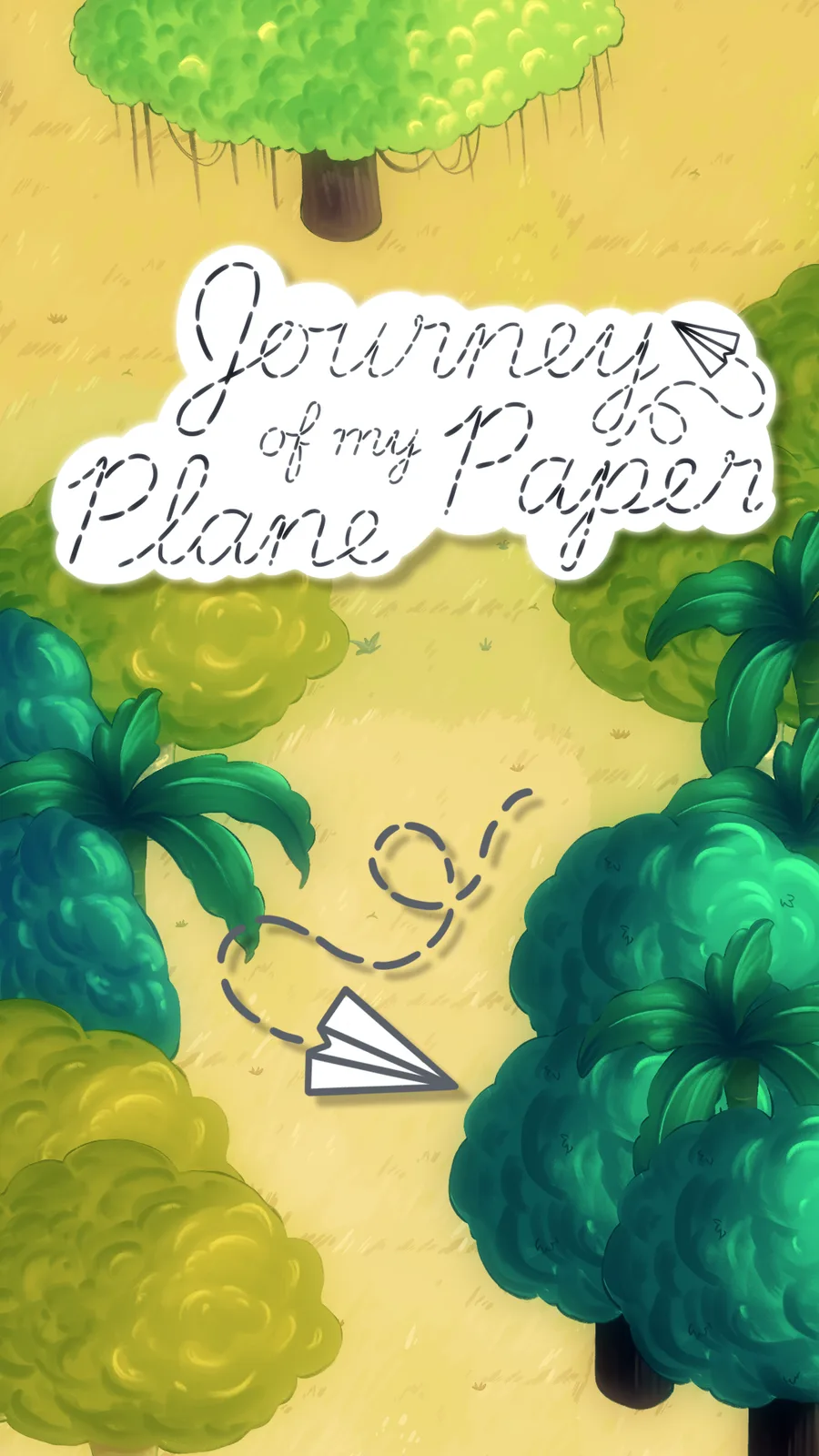 Journey of my paper plane 1